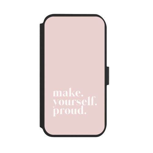 Apple iPhone 11 NIVOflip Make Yourself Proud Zitat - Altrosa