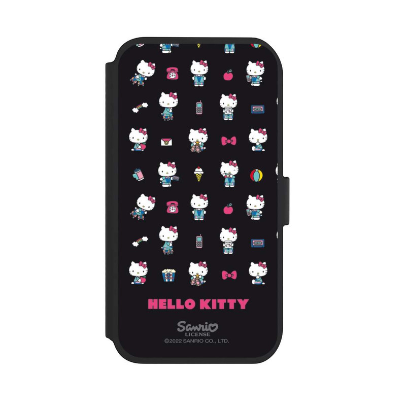 iPhone 11 NIVOflip Hello Kitty 90s Schwarz