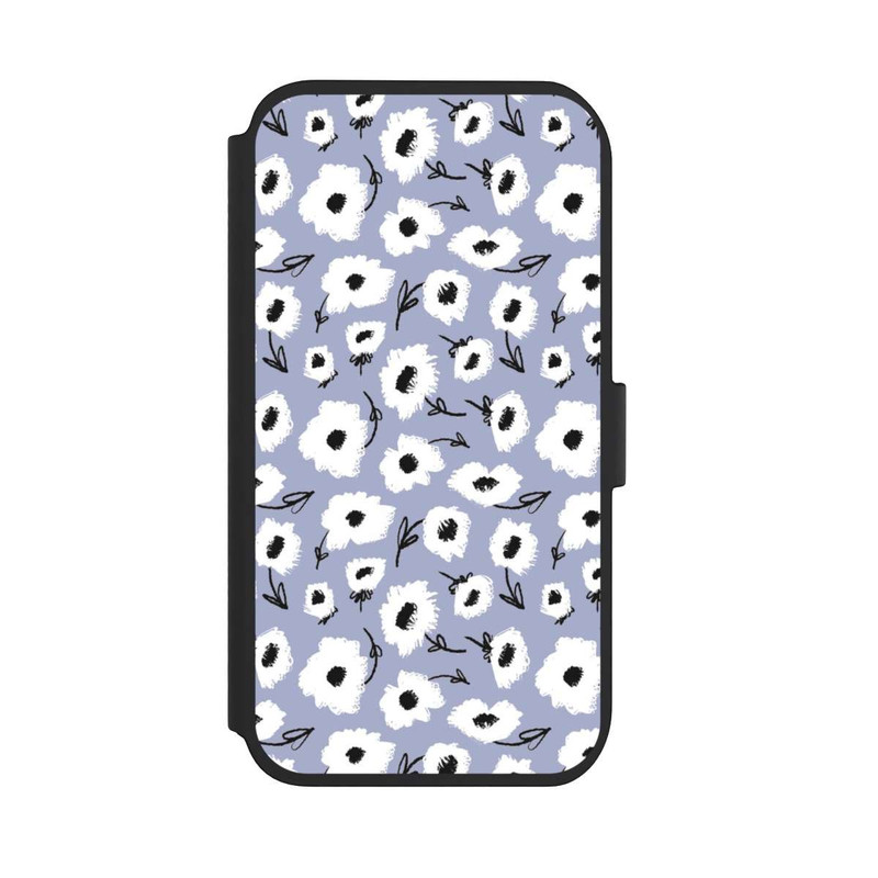 iPhone 11 NIVOflip Pattern Fleurs Lilas