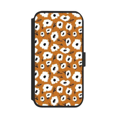 Apple iPhone 11 NIVOflip Pattern Fleurs Ocres