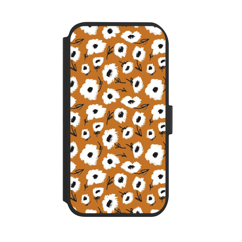 iPhone 11 NIVOflip Pattern Fleurs Ocres