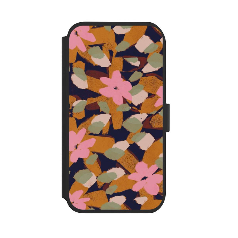 iPhone 11 NIVOflip Pattern Fleurs Roses