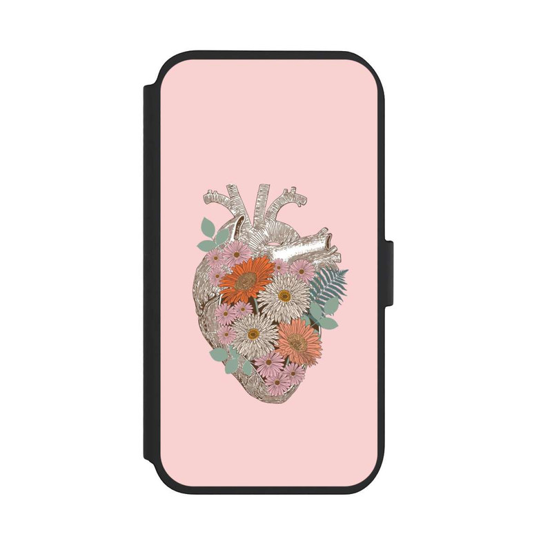 iPhone 11 NIVOflip Florales Vintage-Herz
