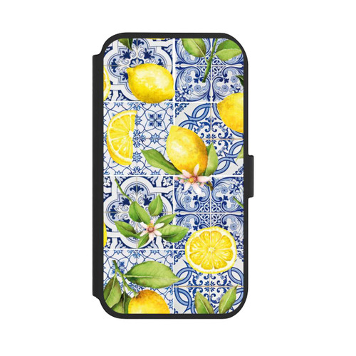 Apple iPhone 11 NIVOflip Griechische Zitronen Muster