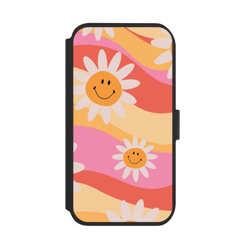 Apple iPhone 11 NIVOflip Retro Smiles Orange Colorful
