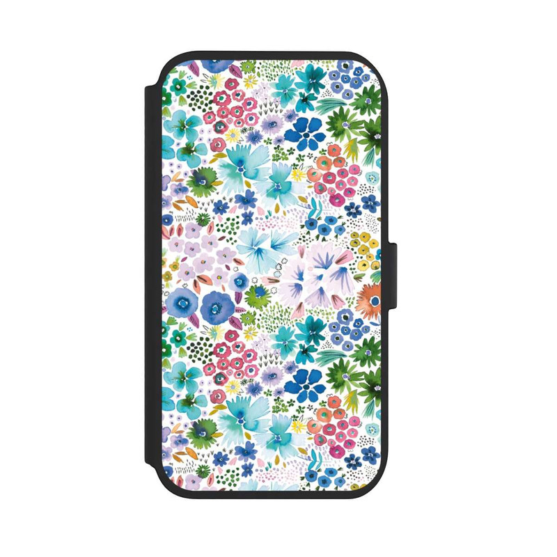 iPhone 11 NIVOflip Artful Little Spring Flowers Blue