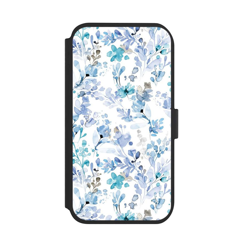 iPhone 11 NIVOflip Frühlingsunkraut blau