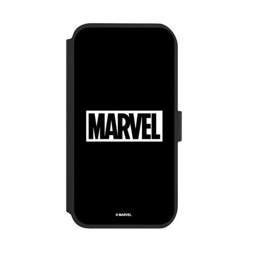Apple iPhone 11 NIVOflip Marvel Logo Black