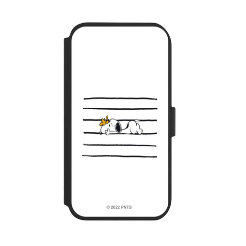 Apple iPhone 11 NIVOflip Snoopy Woodstock Streifen