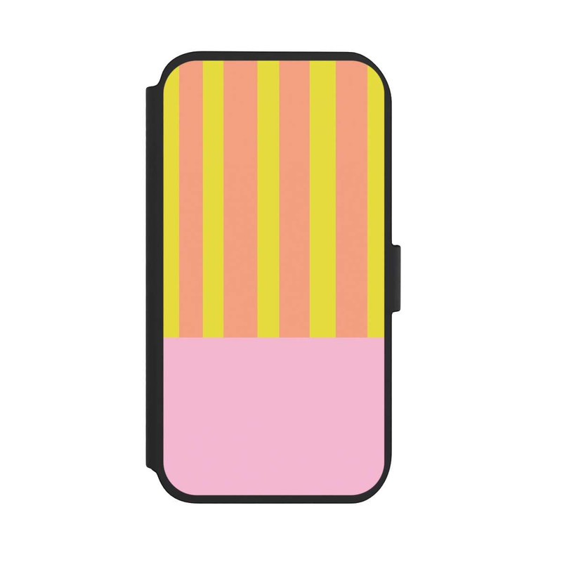 iPhone 11 NIVOflip Neonfarbige Streifen