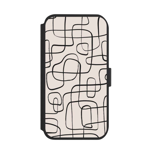 Apple iPhone 11 NIVOflip Lignes Fines Pattern