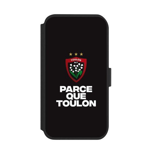 Apple iPhone 11 NIVOflip Parce Que Toulon Noir