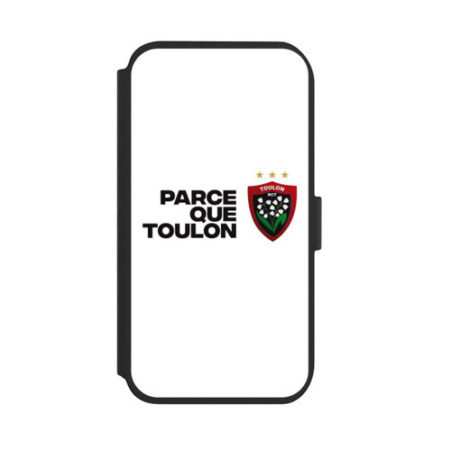 Apple iPhone 11 NIVOflip RC Toulonnais PQT Blanc