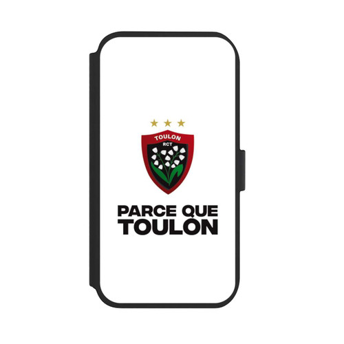 Apple iPhone 11 NIVOflip RC Toulonnais Blanc