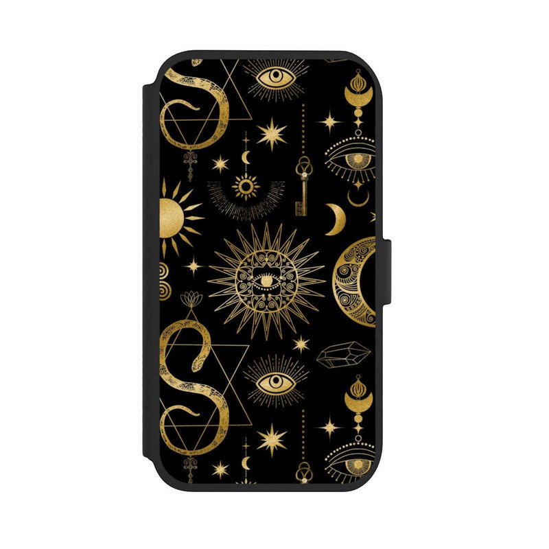 iPhone 11 NIVOflip Himmlische Sonne und Mond Steampunk