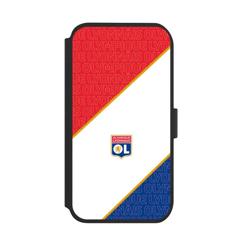 Apple iPhone 11 NIVOflip Logo OL rouge et bleu