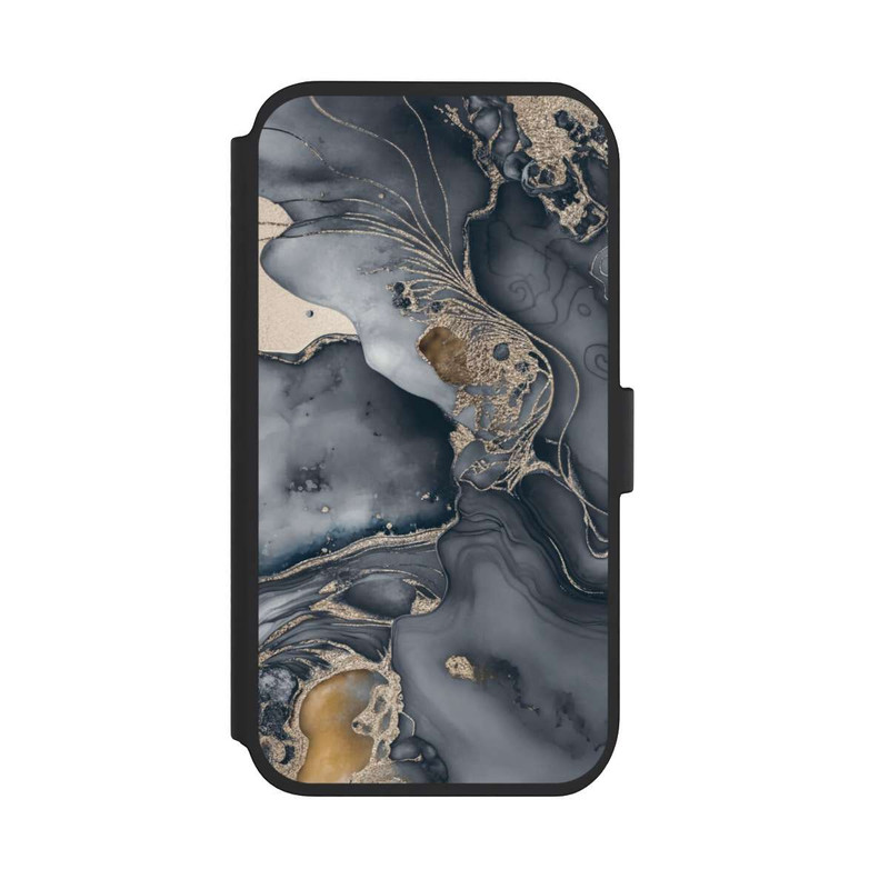 iPhone 11 NIVOflip Alcohol Ink Gold Grey