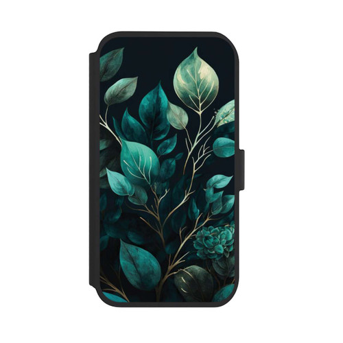 Apple iPhone 11 NIVOflip Eukalyptus dunkler Hintergrund