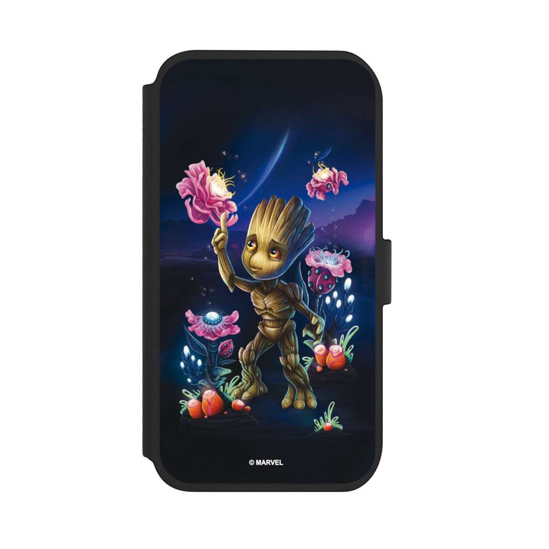 iPhone 11 NIVOflip Baby Groot Blumen
