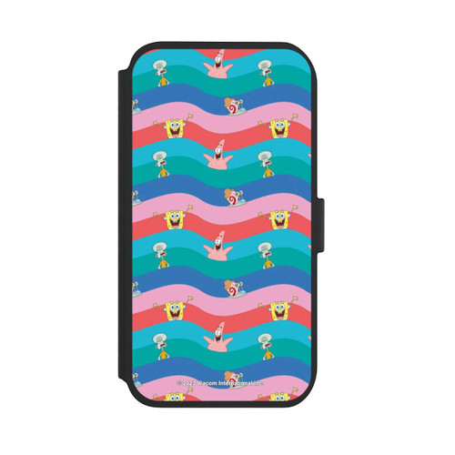 Apple iPhone 11 NIVOflip Spongebob Freunde Bunte Wellen