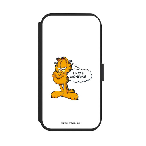 Apple iPhone 11 NIVOflip Garfield I Hate Mondays Weiß