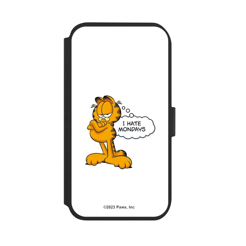 iPhone 11 NIVOflip Garfield I Hate Mondays Weiß