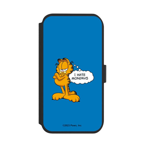 Apple iPhone 11 NIVOflip Garfield I Hate Mondays Blau