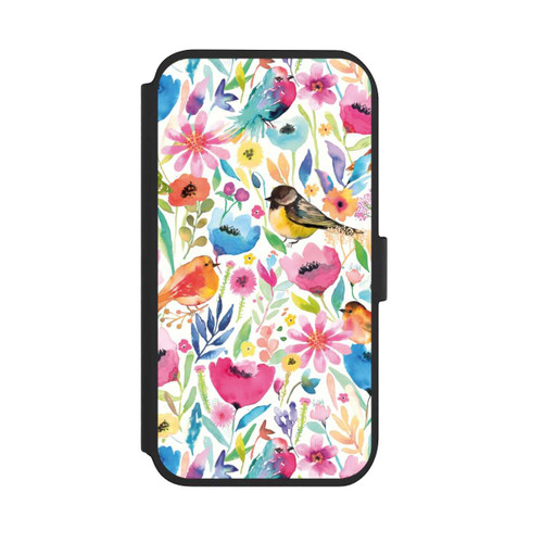 Apple iPhone 11 NIVOflip Wunderliche Vögel und Blumen