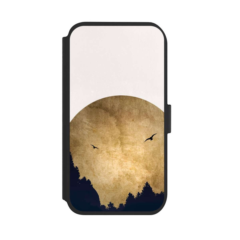 iPhone 11 NIVOflip Zwei Vögel vor Mond
