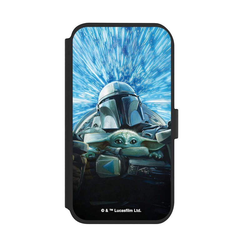 iPhone 11 NIVOflip Grogu et Mando Flying Blue