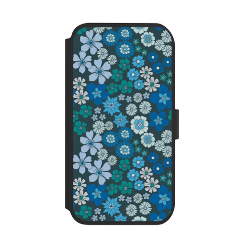 Apple iPhone 11 NIVOflip Blaue Blumen DeinDesign