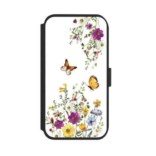 Apple iPhone 11 NIVOflip Papillons et fleurs colorées