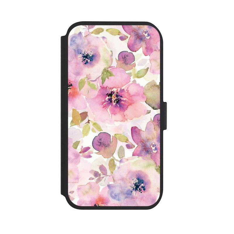 iPhone 11 NIVOflip Tapete mit rosa Blumen
