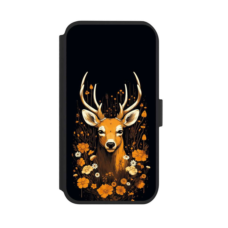 iPhone 11 NIVOflip Deer Flowers Big
