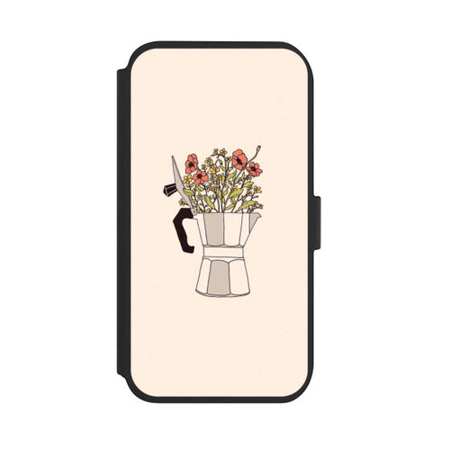 Apple iPhone 11 NIVOflip Moka Blumen