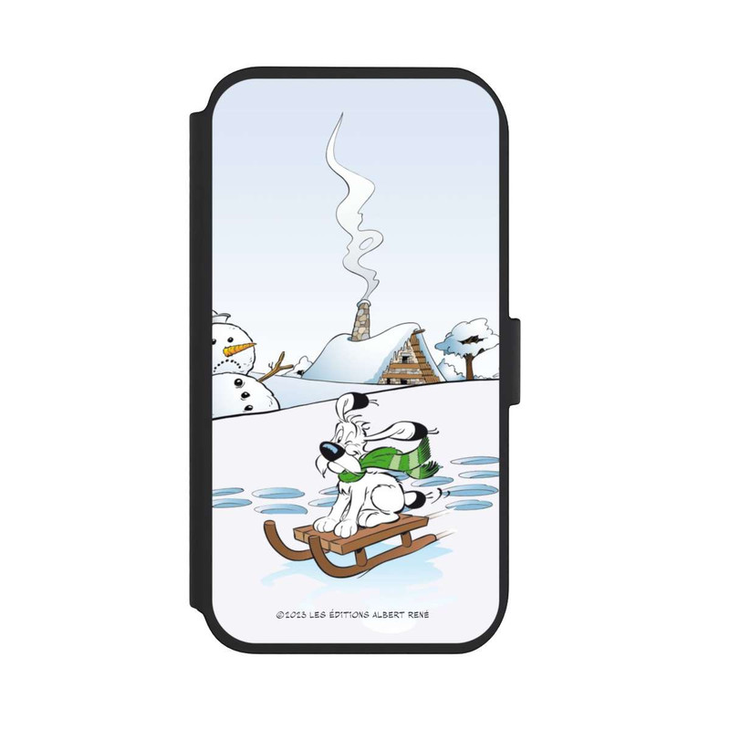 iPhone 11 NIVOflip Idéfix fait du traîneau