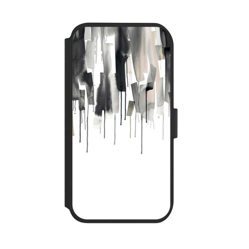 Apple iPhone 11 NIVOflip Watery Stripes Japandi Black