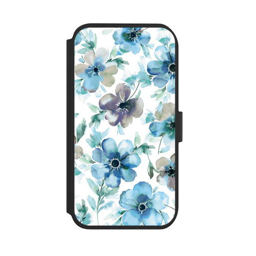 Apple iPhone 11 NIVOflip Blaues Blumenmuster Trendy