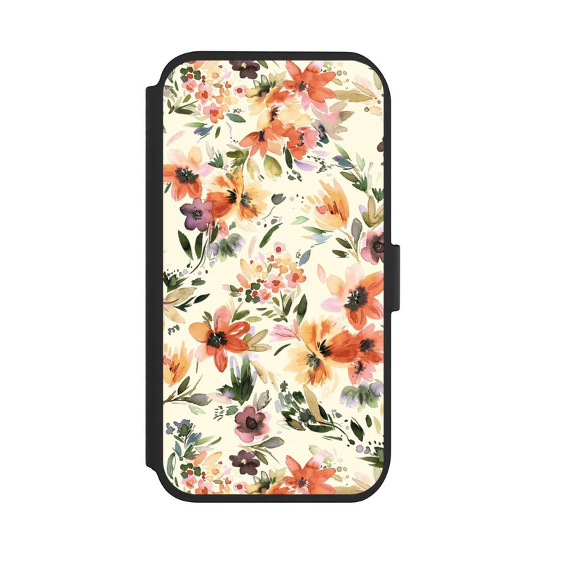 iPhone 11 NIVOflip Summer Artistic Flowers Ivory