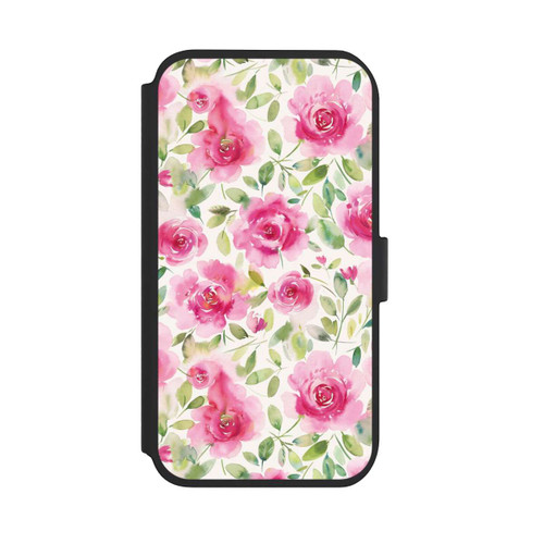 Apple iPhone 11 NIVOflip Aquarell Frische Rosen