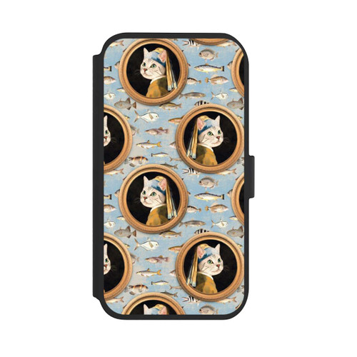 Apple iPhone 11 NIVOflip Katzen Muster