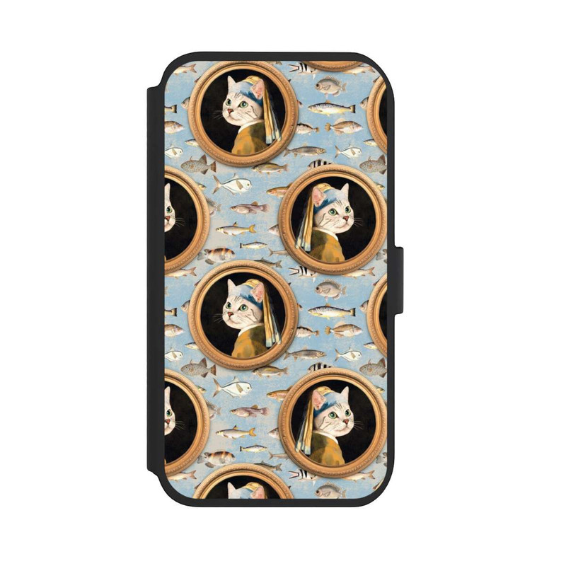 iPhone 11 NIVOflip Katzen Muster