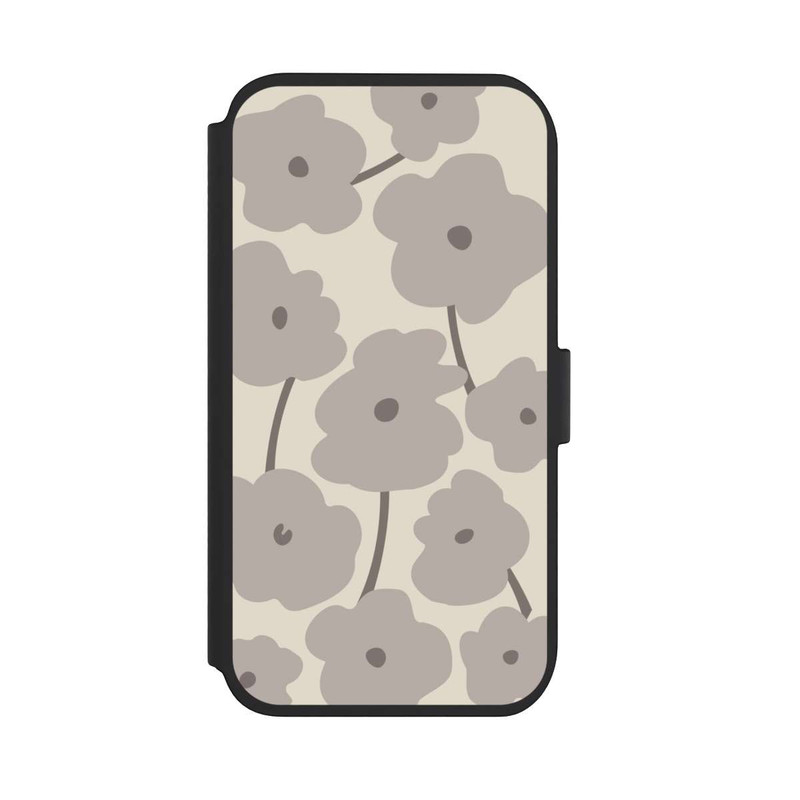 iPhone 11 NIVOflip Minimalistische Blumen Beige