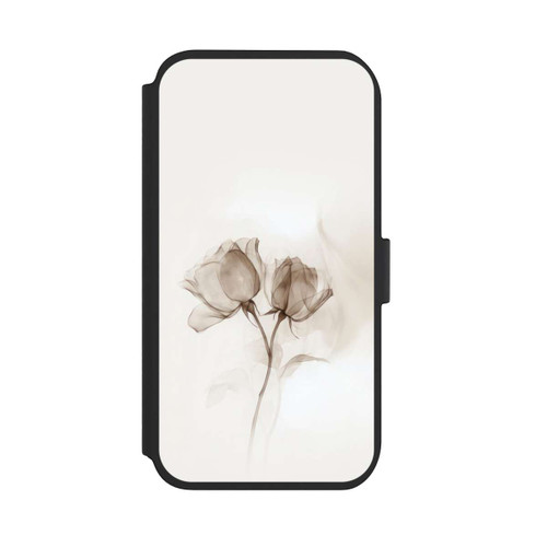 Apple iPhone 11 NIVOflip Braune Rose Blume Nebel