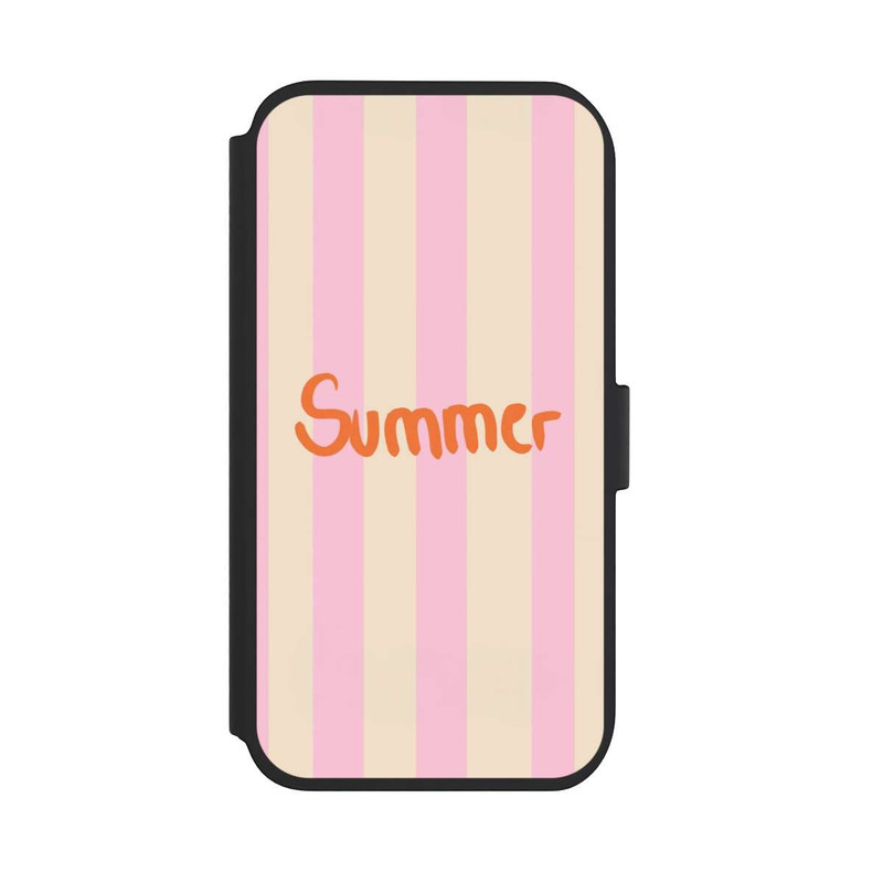 iPhone 11 NIVOflip Summer Pink And Orange Stripes