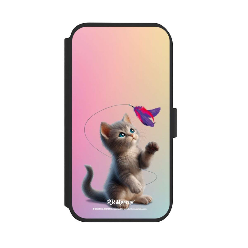 iPhone 11 NIVOflip Playing Cat with Feather