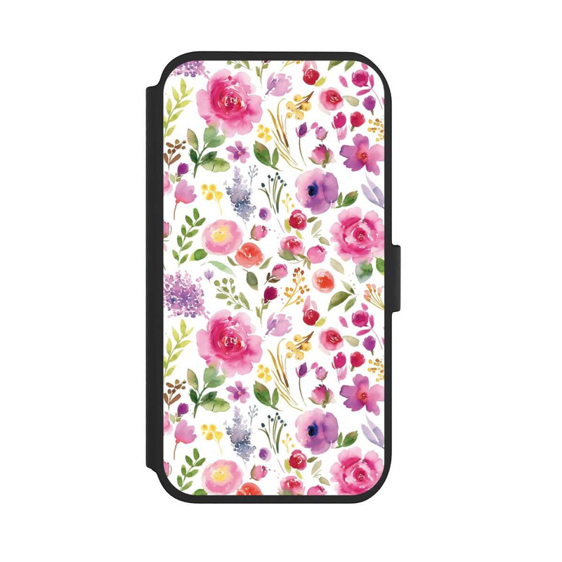 iPhone 11 NIVOflip Roses Flowers Purple