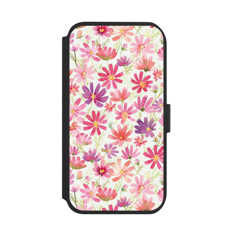 iPhone 11 NIVOflip Boho Cosmos Flowers Purple