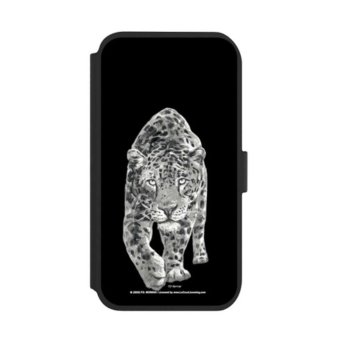 Apple iPhone 11 NIVOflip Leopard Schwarz