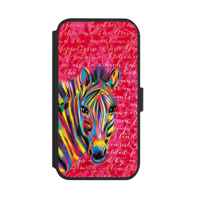 iPhone 11 NIVOflip Zebra bunt